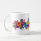 Lansing Michigan Skyline Koffiemok (Links)