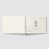 Lantaarn Amethyst Rustic Wedding Gastenboek (Volledig)