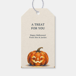 Lantaarn Koerier Halloween Pompoen Favoriet Cadeaulabel