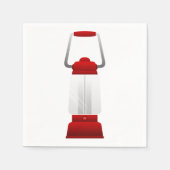 Lantaarn papieren servetten (Voorkant)