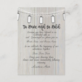 lantaarn Uitnodigt Kaart