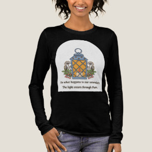 Lantaarn van Genezing Zachte Licht & Spirituele Tri-Blend Shirt