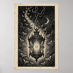 Lantaarn van Verloren Ziel Print — Gotische Fantas