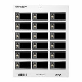 Lantaarnadreslabel Etiket (Full Sheet)