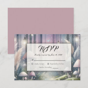 Lantaarnlicht Dromen Betoverd Woud RSVP Kaartje