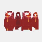 Lantaarns Hao Dao Gelukkig Vietnamees Nieuwjaar GF Bedankdoosjes (Uitgevouwen)