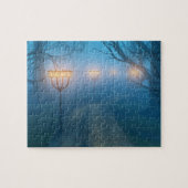 Lantaarns in de mist Puzzle Legpuzzel (Horizontaal)