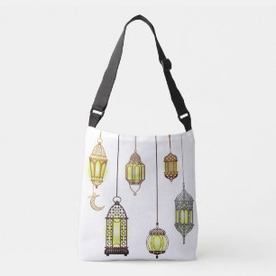 Lantaarns Ramadan Mubarak Oriëntaals Arabisch Mosl Crossbody Tas