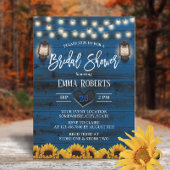 Lantaarns Zonnebloem Vrijgezellenfeest Kaart