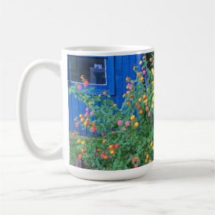 Lantana bloemen koffiemok