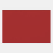 Lantana Floral Red Design Inpakpapier Vel (Voorkant 3)