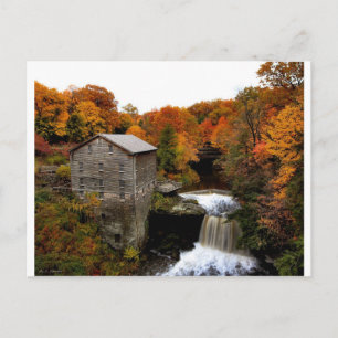 Lanterman's Mill in de herfst Briefkaart