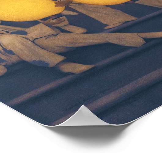 Lantern Bearers | Maxfield Parrish | Poster (Hoek)