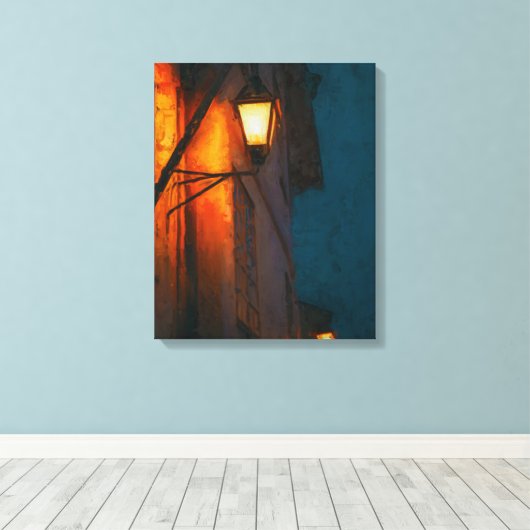 Lantern Canvas Afdruk (Insitu (Houten vloer))