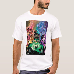 Lantern Corps Group met kleuren T-shirt