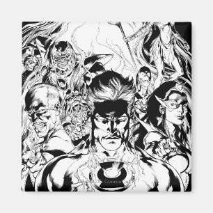 Lantern Corps Group Shot Magneet