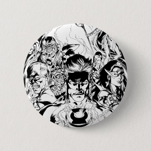 Lantern Corps Group Shot Ronde Button 5,7 Cm (Voorkant)