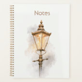 Lantern de rue brun beige crème (Devant)