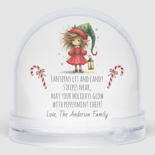 Lantern Elf – Whimsical Christmas  (Arrière)