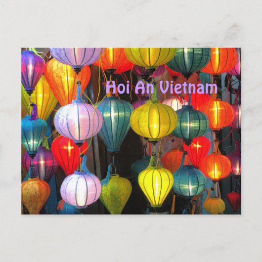 Lantern Festival Hoi An Vietnam Briefkaart (Voorkant)