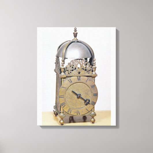 Lantern klok canvas afdruk (Voorkant)