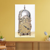 Lantern klok canvas afdruk (Insitu (Woonkamer))