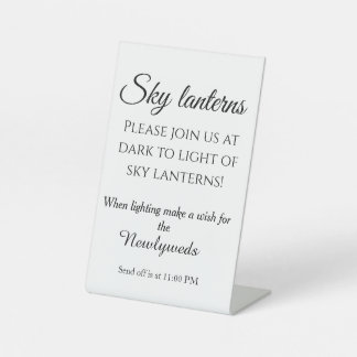 Lantern Reclamebord Met Voetstuk