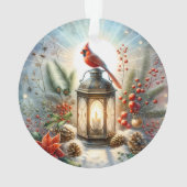Lanterne Cardinal de Noël (dos)