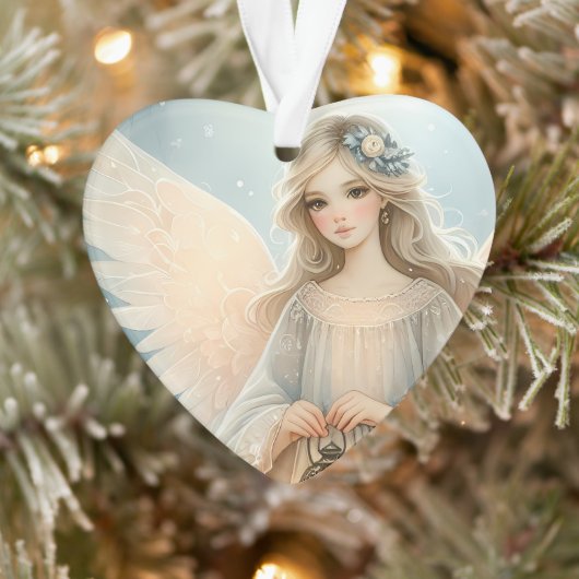 Lanterne céleste d'ange d'hiver de grâce (Arbre)
