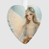 Lanterne céleste d'ange d'hiver de grâce (devant)