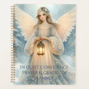 Lanterne céleste d'ange d'hiver de grâce