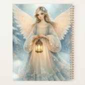 Lanterne céleste d'ange d'hiver de grâce (Dos)