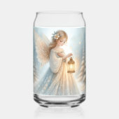 Lanterne d'ange céleste d'hiver de réconfort (Recto)