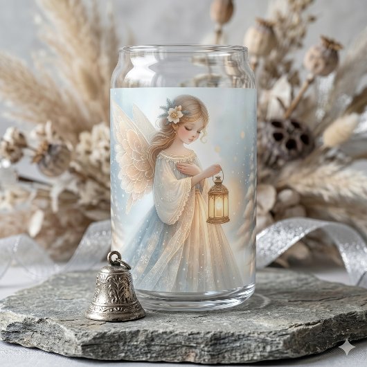Lanterne d'ange céleste d'hiver de réconfort