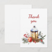 Lanterne de Noël de Merci Holly Botanique (Devant / Derrière)