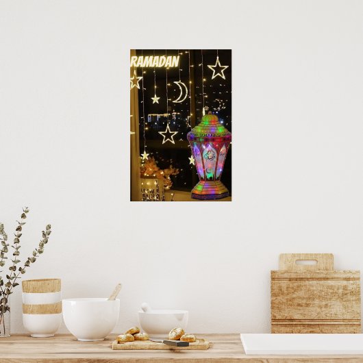 lanterne du Ramadan. affiche (Cuisine)