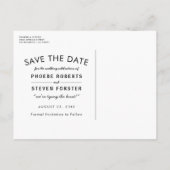 Lanterne en chêne rustique pour mariage, carte "sa (Dos)