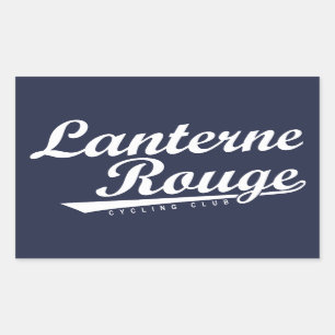 Lanterne Rouge Cycling Club Rechthoekige Sticker