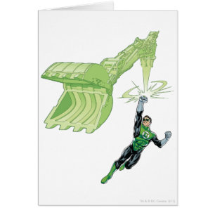 Lanterne verte - Comic, avec machine