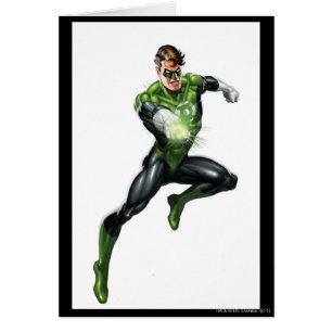 Lanterne verte - entièrement rendue, sautant