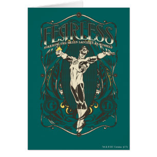 Lanterne verte - Poster "sans peur"