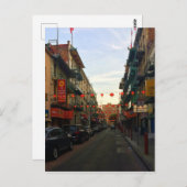 Lanternes chinatown de San Francisco #2 Carte post (Devant / Derrière)
