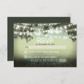 lanternes de nuit mariage romantique rsvp (Devant / Derrière)