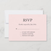 Lanternes de partis gris et rose RSVP (Dos)