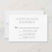 Lanternes florales Lavande Mariage de jardin RSVP (Dos)