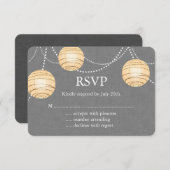 Lanternes sur Burlap gris RSVP 2 (Devant / Derrière)