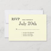 Lanternes sur la Chalk RSVP en Jaune (Dos)