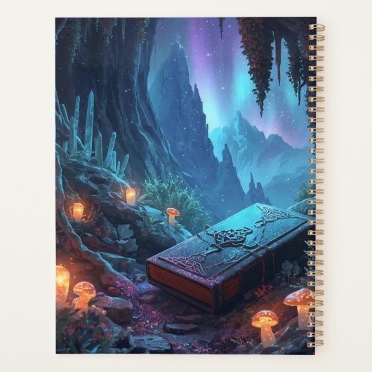 Lanterns, Mushrooms, and a Book (Dos)