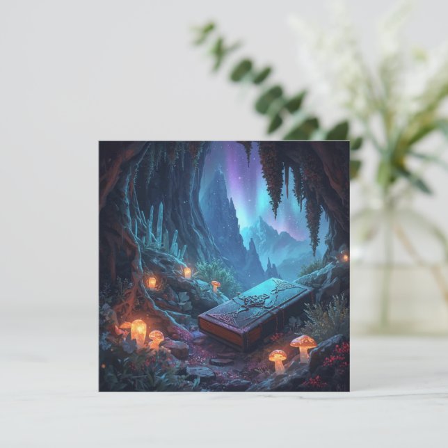 Lanterns, Mushrooms, and a Book (Staand voorkant)