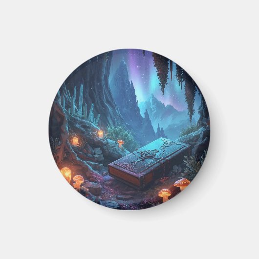 Lanterns, Mushrooms, and a Book Magneet (Voorkant)